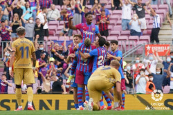 Cr&oacute;nica del FC Barcelona - Levante, 3-0