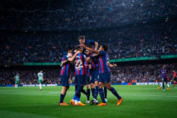 Cr&oacute;nica del FC Barcelona - Real Betis, 4-0