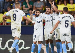 (Cr&oacute;nica) El Girona manda en la Liga y el Athletic no puede con el Getafe