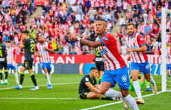 (Cr&oacute;nica) Girona y Rayo fulminan a Almer&iacute;a y Las Palmas por el liderato y Europa