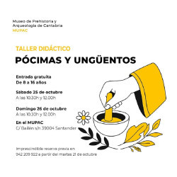 Cultura organiza este fin de semana un taller sobre pócimas y ungüentos en el MUPAC