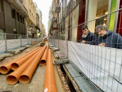 Daniel Fernandez, PSOE de Santander, denuncia que las obras de la calle San Francisco "no solucionan la agonía del comercio"