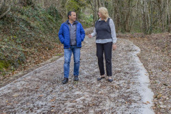 Desarrollo Rural mejora la pista del Monte Navajos y un camino rural en Molledo