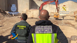 Desarticulada en Alicante una organizaci&oacute;n que introduc&iacute;a desde M&eacute;xico metanfetamina oculta en bloques de m&aacute;rmol