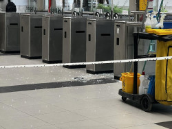  Detenido un agente de seguridad "enajenado" tras causar destrozos en la estación de Feve de Santander