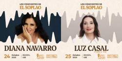 Diana Navarro actúa este viernes dentro del ciclo `Los Conciertos de El Soplao`