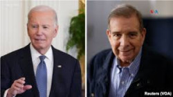 Edmundo González mantiene una "larga" y "cordial" reunión con Biden en Washington