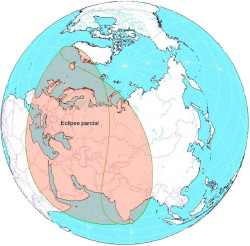 El 25 de octubre habr&aacute; un eclipse parcial de sol visible desde Espa&ntilde;a