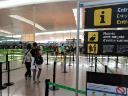 El Aeropuerto de Barcelona acumula 150 litros por metro cuadrado en 4 horas