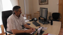 El alcalde de Los Corrales de Buelna, Ignacio Argumosa, traslada un mensaje de tranquilidad a sus vecinos