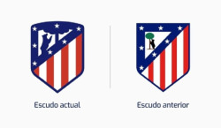 El Atl&eacute;tico abre una votaci&oacute;n vinculante para que los socios decidan si quieren volver al escudo antiguo