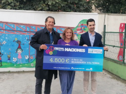 El Ayuntamiento de Santander y el Festival de las Naciones donan 4.500 euros a la guardería Valterra