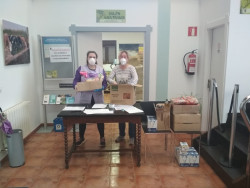 El Banco de Alimentos de Santa Mar&iacute;a de Cay&oacute;n contin&uacute;a con su actividad
