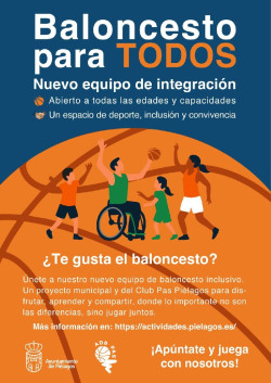 El CD Pas Piélagos crea en un equipo de baloncesto inclusivo en colaboración con el Ayuntamiento