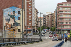 El centro urbano Malia&ntilde;o-Muriedas revela hoy un mural sobre la figura de Pedro Velarde