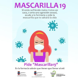  El CGPJ llama a v&iacute;ctimas de violencia machista a usar el c&oacute;digo Mascarilla19 en farmacias para pedir ayuda