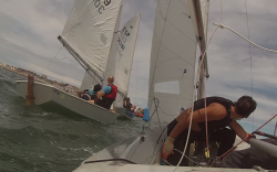 El Chiqui se hizo con el IV trofeo Bansander- RCRS para la clase Snipe.