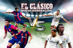 El Cl&aacute;sico mide a las nuevas generaciones de Barcelona y Real Madrid