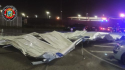 El corte de la S-10 y de siete calles, principales efectos del temporal en Santander