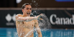 El espa&ntilde;ol Dennis Gonz&aacute;lez, primer campe&oacute;n del mundo en solo libre en nataci&oacute;n art&iacute;stica