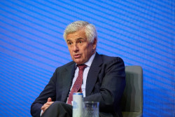 El español Juan Antonio Samaranch Salisachs, candidato a presidir el Comité Olímpico Internacional