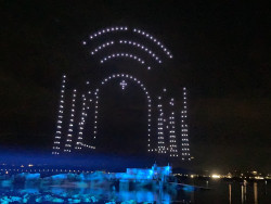 El espectáculo `Camino de luz` reunirá este sábado a más de 50.000 personas en la bahía de Santander