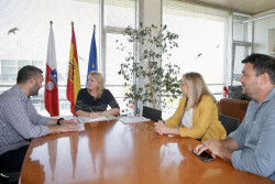 El Gobierno colaborará con Ribamontán al Monte en la reparación de caminos agrarios