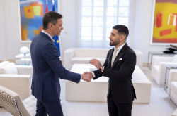 El Gobierno concede al luchador Ilia Topuria la nacionalidad espa&ntilde;ola