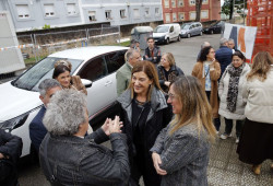 El gobierno de María Buruaga destinará 2,1 millones de un total de 3,5  para la  rehabilitación energética de 120 viviendas en las casas de Renfe en Cajo