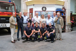 El Gobierno destina 45.000 euros para la actividad de los Bomberos Voluntarios y la mejora de su edificio