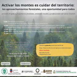 El Gobierno organiza una jornada para abordar los aprovechamientos forestales