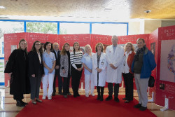 El Hospital de Laredo acoge una exposición sobre la realidad y la esperanza del cáncer de mama