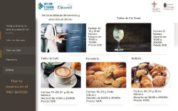 El Hotel Escuela Las Carolinas acoge este mes cursos de  cocina