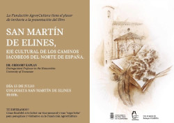 El libro `San Martín de Elines, eje cultural de los caminos jacobeos del norte de España` se presenta este domingo