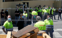 El martes d&iacute;a 30 llegan a Cantabria los trabajadores de Nissan Barcelona a cerrar la f&aacute;brica de Los Corrales