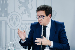 El ministro &Oacute;scar L&oacute;pez conf&iacute;a en sacar adelante los Presupuestos Generales del Estado para 2026