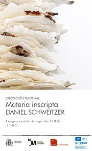 El Museo de Altamira acoger&aacute; la muestra temporal `Materia inscripta` de Daniel Schweitzer