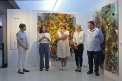 El Museo de Altamira inaugura la exposición `Altamira y el recorrido de los granos de polen` de Lin Calle