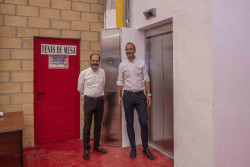El Pabellón Vicente Trueba de Torrelavega cuenta con dos nuevos ascensores