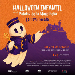 El Palacio de la Magdalena programa visitas infantiles especiales con motivo de Halloween