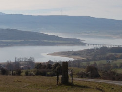 El pantano del Ebro  baja al 61,2% de su capacidad