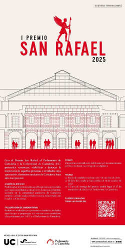 El plazo para optar al Premio San Rafael al M&eacute;rito Sanitario finaliza el d&iacute;a 17