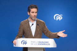 El PP critica la "teatralizaci&oacute;n" de PSOE y Sumar y exige saber el acuerdo de S&aacute;nchez con Puigdemont para la investidura