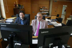 El proyecto del soterramiento de Torrelavega y su parking se aprobará en abril y la vía auxiliar estará este año