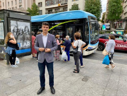 El PSOE pide extender el horario gratuito del TUS en Navidad desde las 16 horas hasta fin del servicio