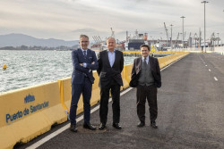 El Puerto de Santander cierra un 2023 "histórico" en tráficos y anuncia nuevas inversiones por 79 millones para 2024