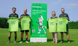 El Racing respalda la `Marcha de las cinco playas` de la AECC