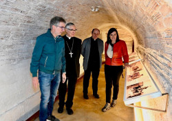 El refugio antiaéreo de la Catedral de Santander se abre hoy al público