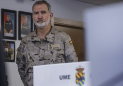 El Rey visita este domingo el Cuartel General de la UME en Torrej&oacute;n para conocer su despliegue por los incendios