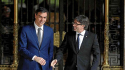 El Sr. Sánchez quiere que los españoles comulguemos con las ruedas de su molino.  Carlos Magdalena